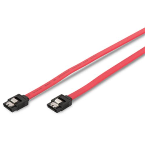 image of Digitus SATA II/III 0.50m Data Cable with Latch