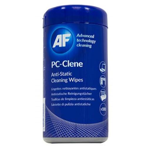 image of AF PC-Clene Anti-Static PC Wipes Tub - 100