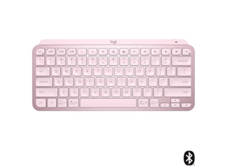 product image for Logitech MX Keys Mini Wireless Illuminated Keyboard - Rose