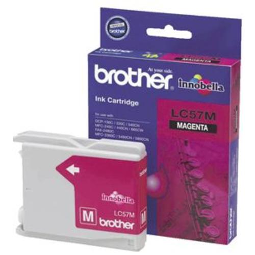 image of Brother LC57M Magenta Ink Cartridge
