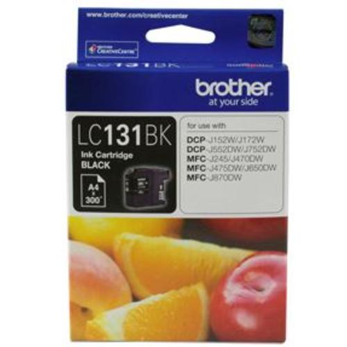 image of Brother LC131BK Black Ink Cartridge