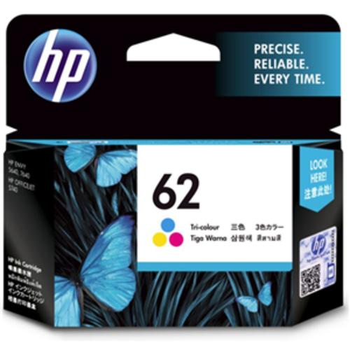 image of HP 62 Tri-Colour Ink Cartridge