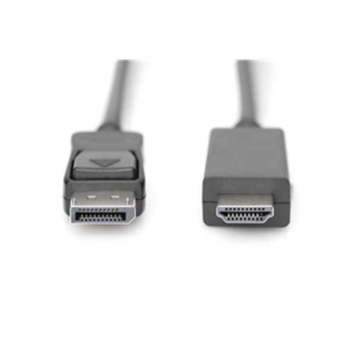 image of Digitus DisplayPort (M) to HDMI (M) 2m Monitor Cable