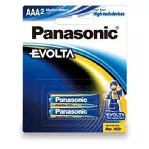 image of Panasonic Evolta AAA Alkaline Battery 2 Pack