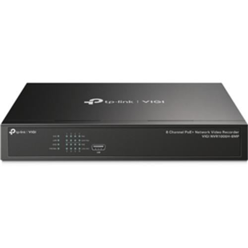 image of TP-Link NVR1008H-8MP 8 Channel Recorder (no HDD) with 8 port PoE