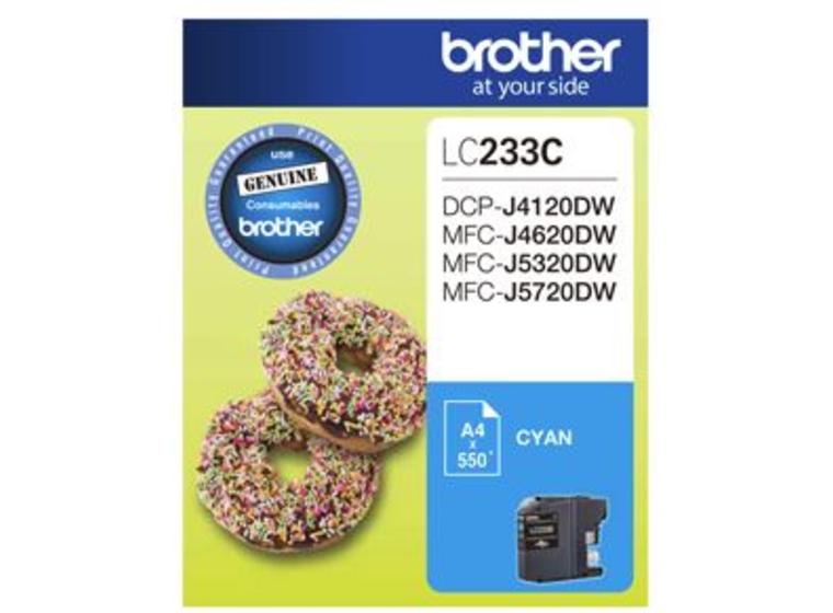 product image for Brother LC233C Cyan Ink Cartridge