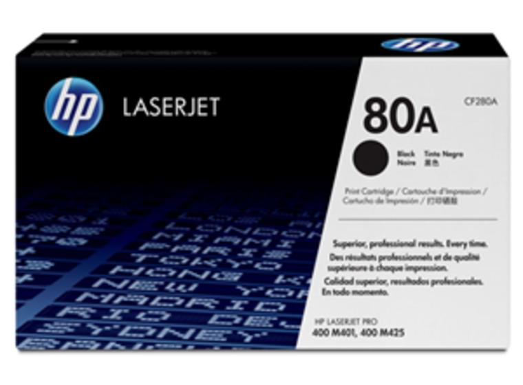 product image for HP 80A Black Toner