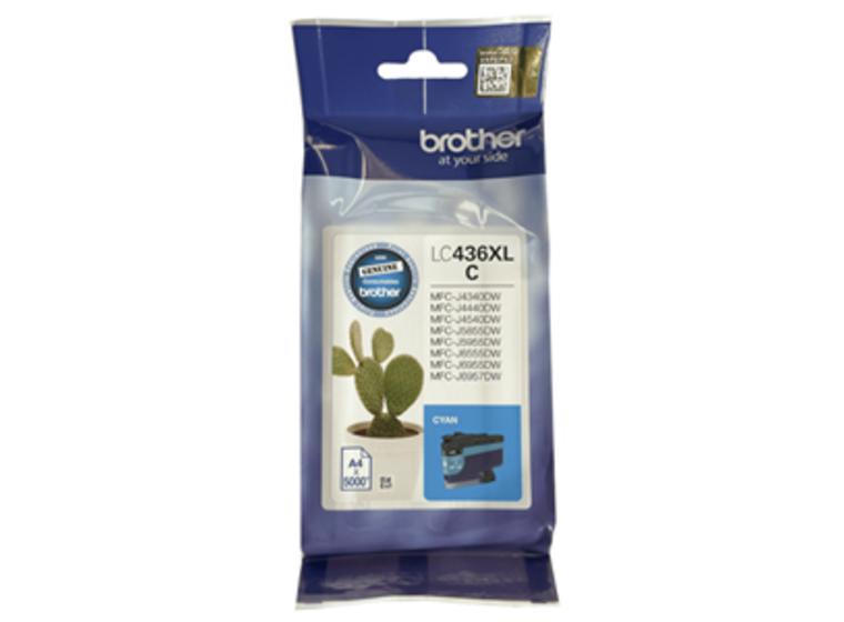product image for Brother LC436XLC Cyan Ink Cartridge