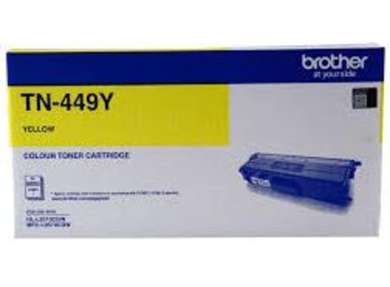 product image for Brother TN449Y Yellow Toner