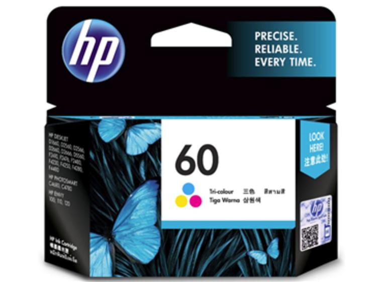 product image for HP 60 Tri-Colour Ink Cartridge