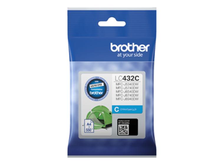 product image for Brother LC432C Cyan Ink Cartridge