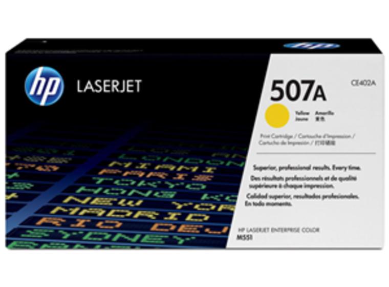 product image for HP 507A Yellow Toner