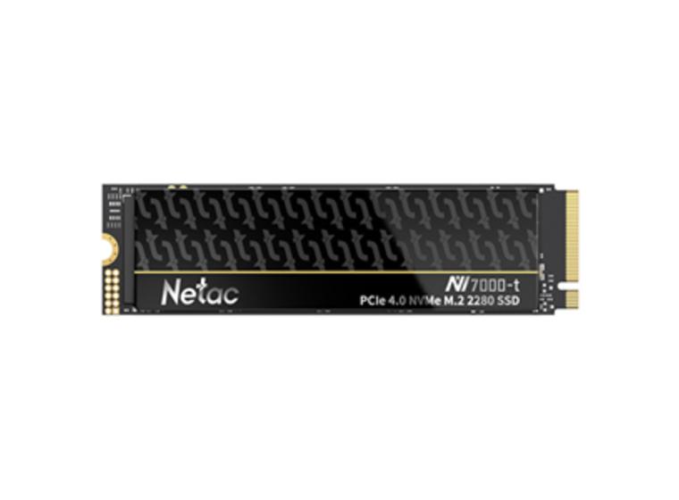 product image for Netac NV7000-T PCIe4x4 M.2 2280 NVMe SSD 512GB 5YR with heatsink