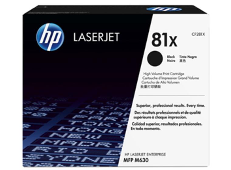 product image for HP 81X Black High Yield Toner