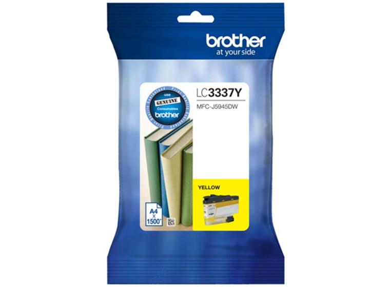 product image for Brother LC3337Y Yellow Ink Cartridge