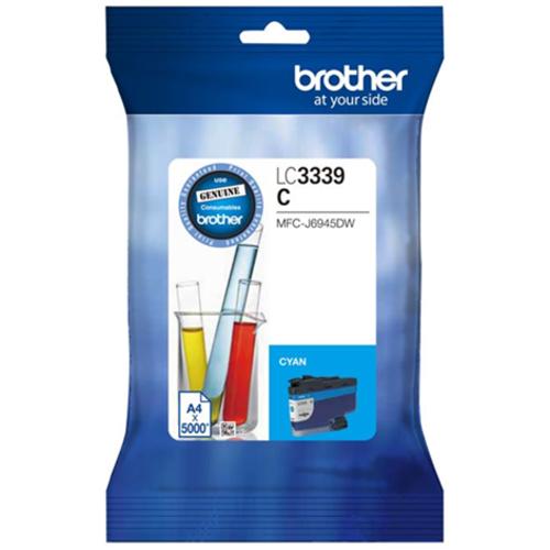 image of Brother LC3339XLC Cyan Ink Cartridge