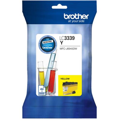 image of Brother LC3339XLY Yellow Ink Cartridge