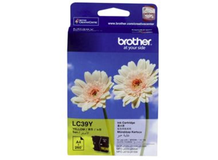 product image for Brother LC39Y Yellow Ink Cartridge