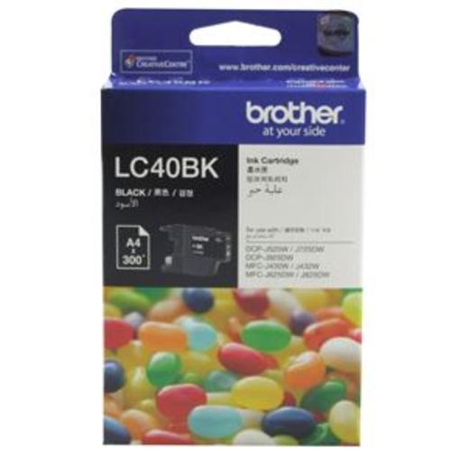 image of Brother LC40BK Black Ink Cartridge
