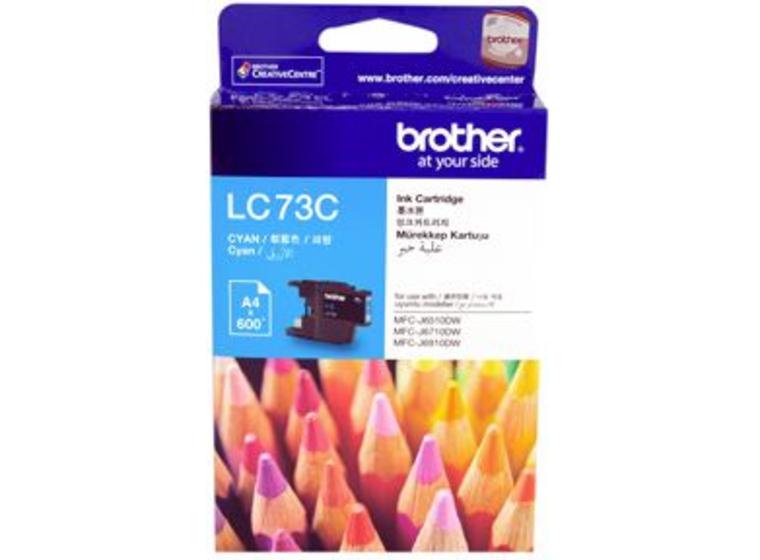 product image for Brother LC73C Cyan Ink Cartridge
