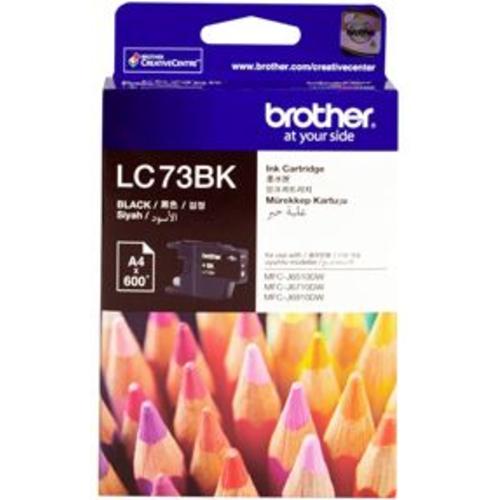 image of Brother LC73BK Black Ink Cartridge