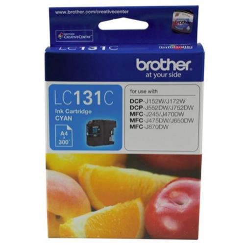 image of Brother LC131C Cyan Ink Cartridge