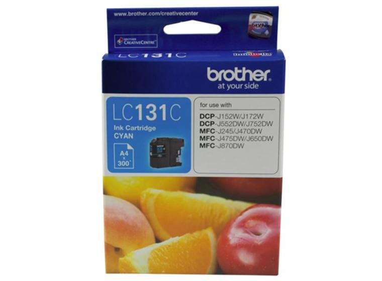 product image for Brother LC131C Cyan Ink Cartridge