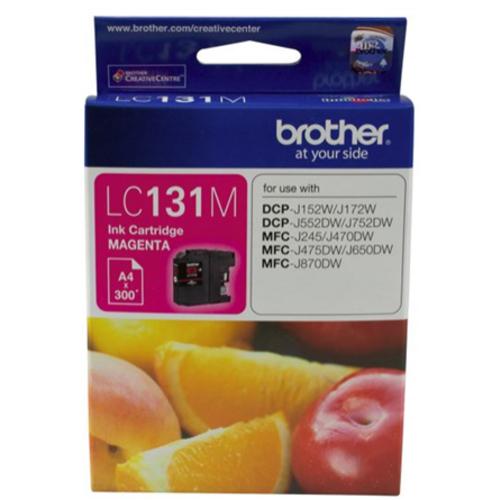 image of Brother LC131M Magenta Ink Cartridge