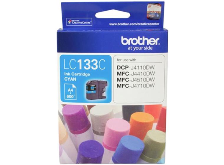 product image for Brother LC133C Cyan Ink Cartridge