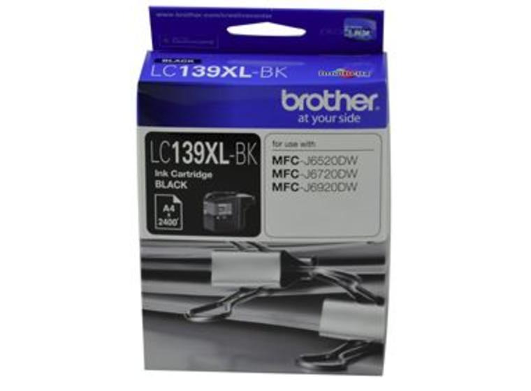 product image for Brother LC139XLBK Black High Yield Ink Cartridge