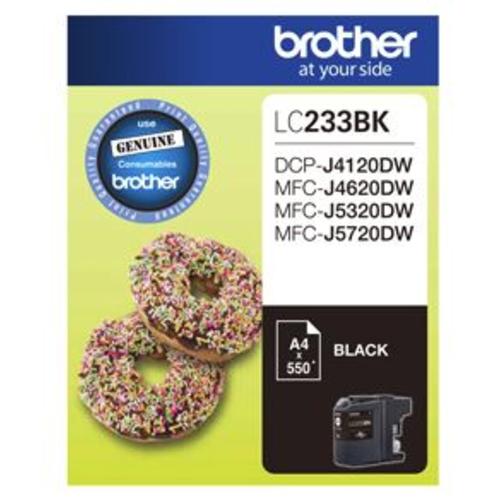 image of Brother LC233BK Black Ink Cartridge