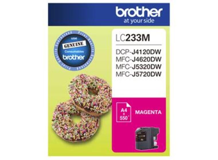 product image for Brother LC233M Magenta Ink Cartridge