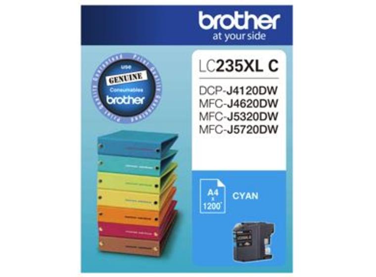 product image for Brother LC235XLC Cyan High Yield Ink Cartridge