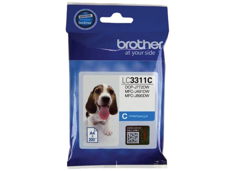 product image for Brother LC3311C Cyan Ink Cartridge