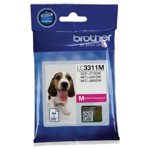 image of Brother LC3311M Magenta Ink Cartridge