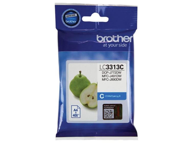 product image for Brother LC3313C Cyan Ink Cartridge High Yield