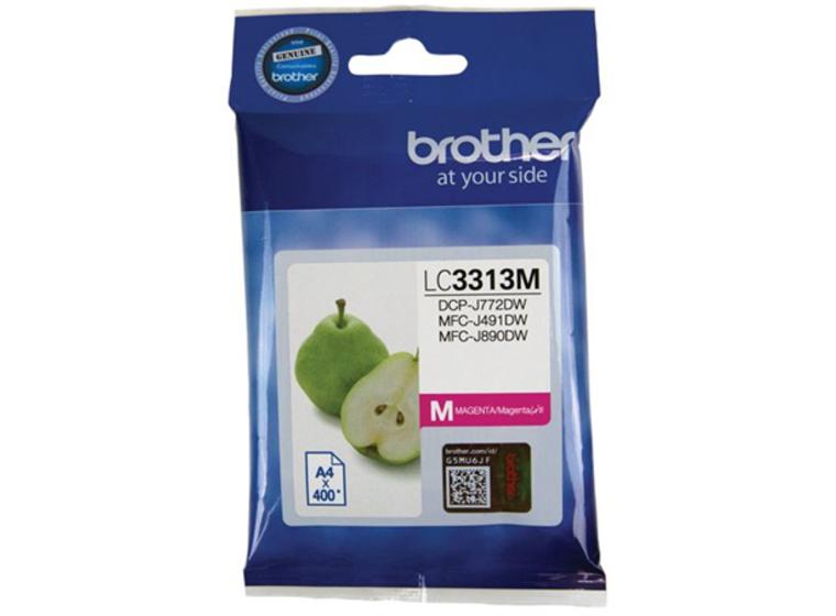 product image for Brother LC3313M Magenta Ink Cartridge High Yield
