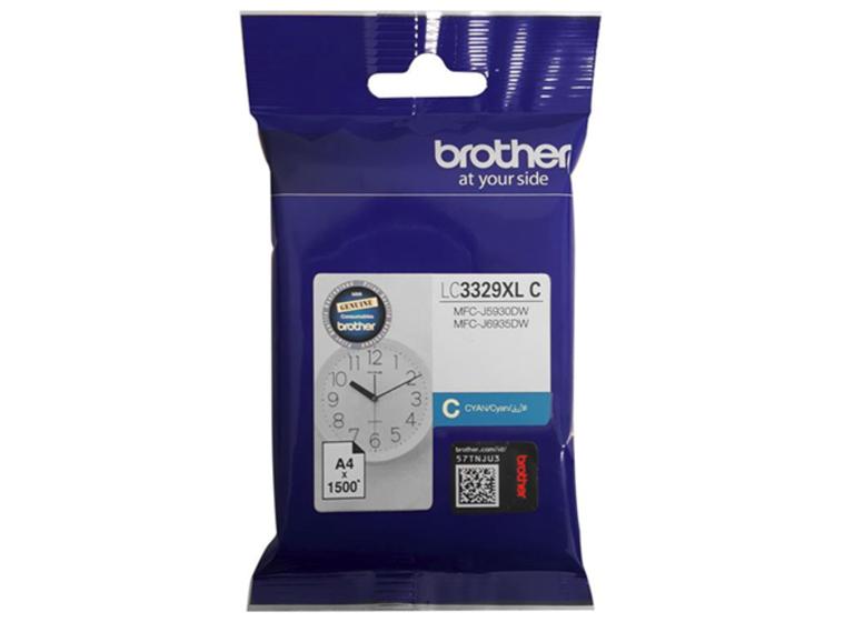 product image for Brother LC3329XLC Cyan High Yield Ink Cartridge