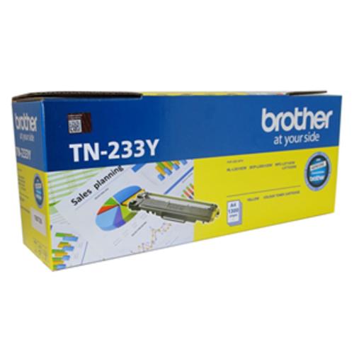 image of Brother TN-233Y Yellow Toner Cartridge