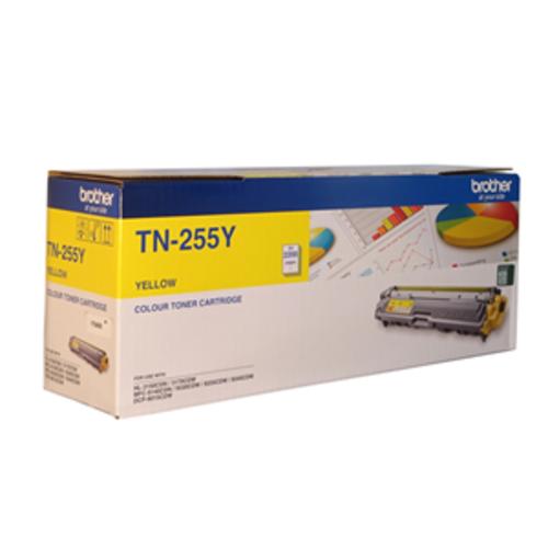 image of Brother TN-255Y Yellow High Yield Toner