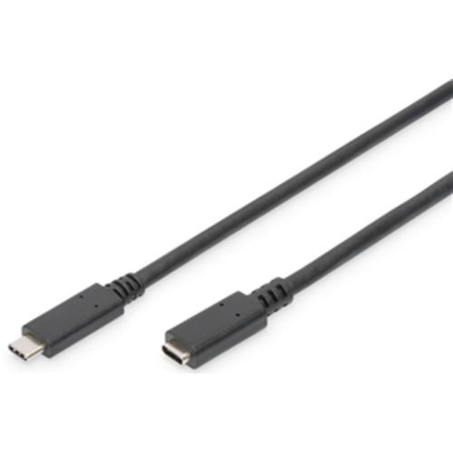 image of Digitus USB Type-C Extension Cable 0.7m Gen2 10GBs Cable