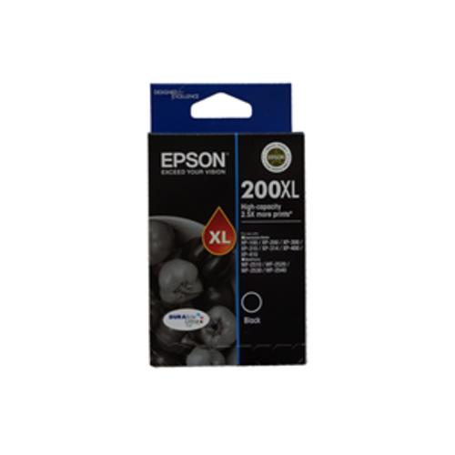 image of Epson 200XL Black High Yield Ink Cartridge