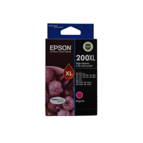image of Epson 200XL Magenta High Yield Ink Cartridge
