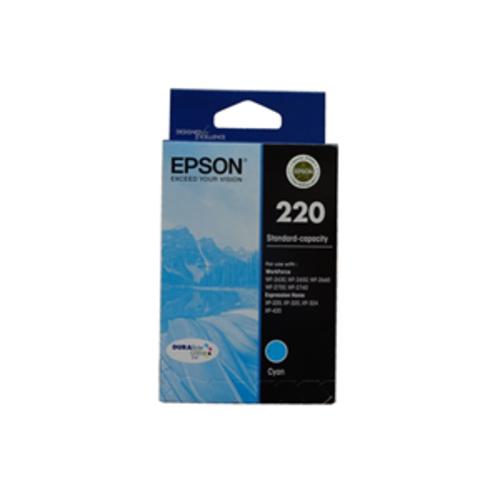 image of Epson 220 Cyan Ink Cartridge