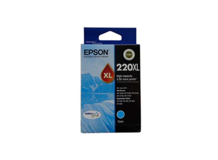 product image for Epson 220XL Cyan High Yield Ink Cartridge