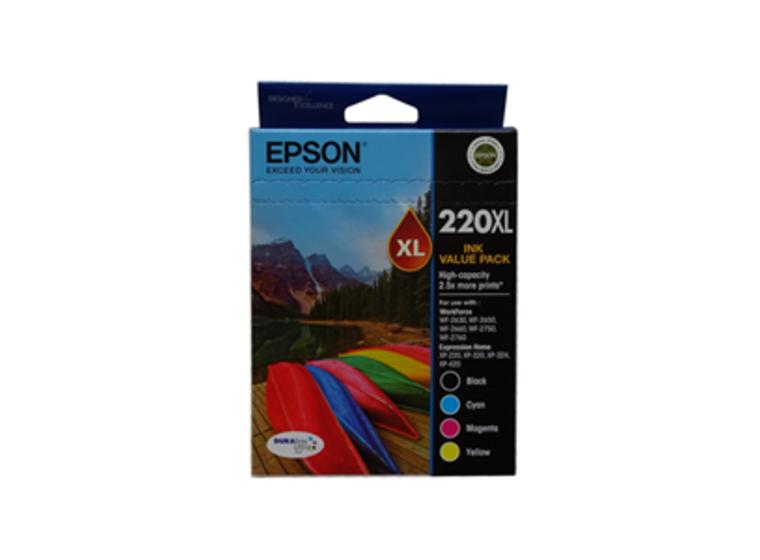product image for Epson 220XL 4 Ink High Yield Ink Cartridge Value Pack