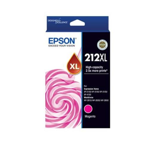 image of Epson 212XL Magenta High Yield Ink Cartridge