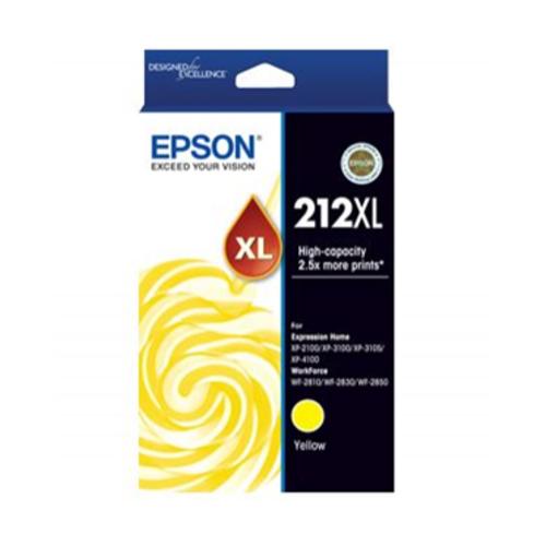 image of Epson 212XL Yellow High Yield Ink Cartridge