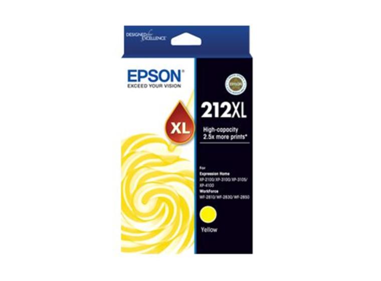 product image for Epson 212XL Yellow High Yield Ink Cartridge