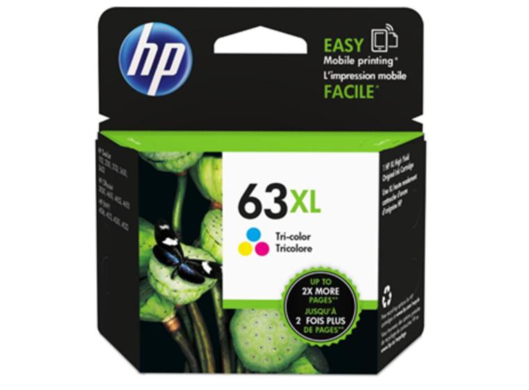 product image for HP 63XL Tri-Colour High Yield Ink Cartridge